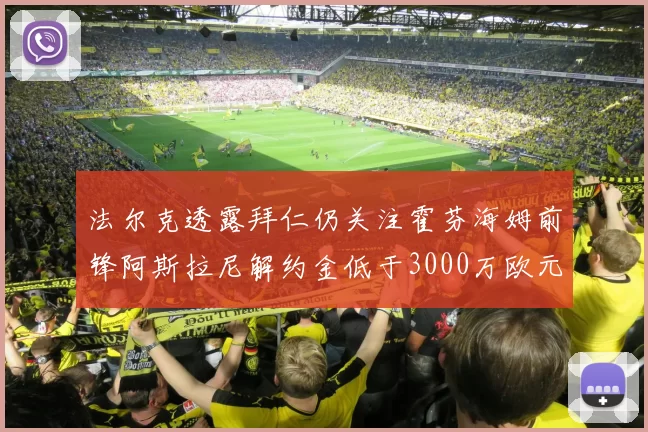 法尔克透露拜仁仍关注霍芬海姆前锋阿斯拉尼解约金低于3000万欧元